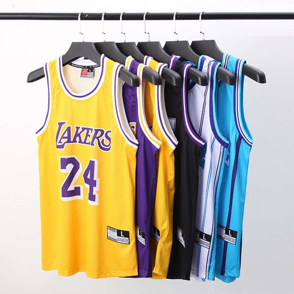 Basketball Jerseys Carrier American Mesh 24 Jersey Everson 3 James Street Hip Hop Top top pour hommes