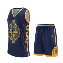 Basketballerseys Hondendrager Chinese versie van Yong S30 Baolan Jersey Set voor herenteam met zakken aan beide kanten M-5XL