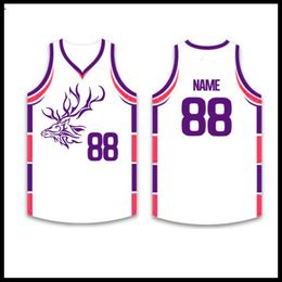 Maillots de basket-ball Hommes Femmes Jeunesse 2022 sports de plein air Porter des logos cousus 11