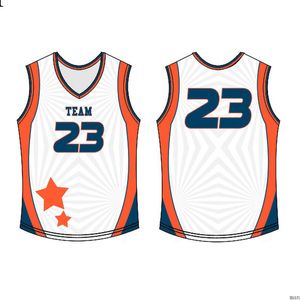 Basketball jerseys heren vrouwen jeugd 2022 outdoor sport slijtage witte goedkope groothandel