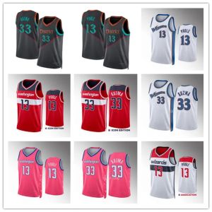 Basketbalshirts Poole Kyle Kuzma Washington''wizards'' heren 2023-24 City Authentic Jersey