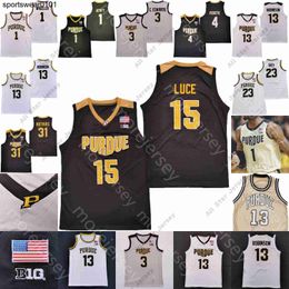 Maillots de basket-ball Purdue Chaudronniers Maillot de basket-ball Ncaa College Carson Barrett Matt Frost Caleb Furst Trey Kaufman-renn Brian