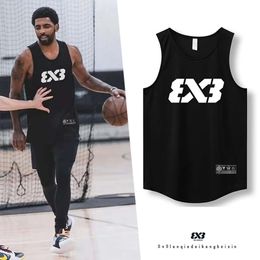 Basketball Jerseys Summer American Vest Sports Top Top Tiring Clothes Men's Running Training Séchage Fast Fitness T-shirt