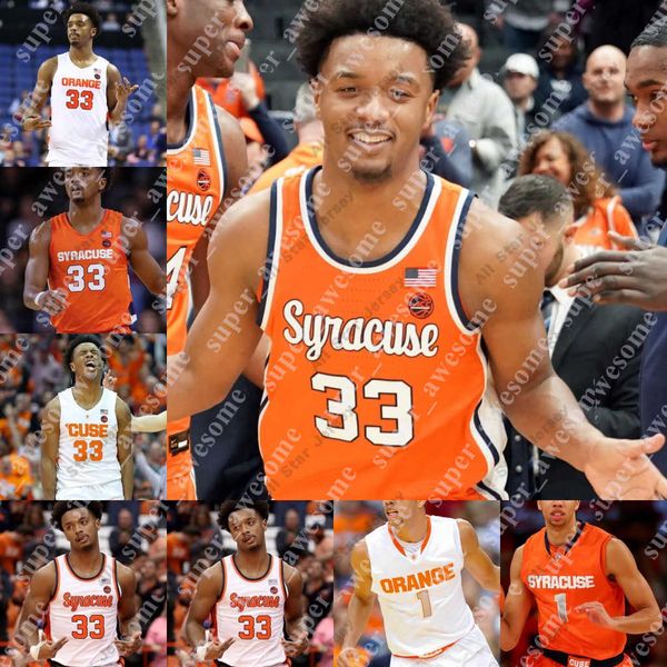 Maglie da basket Syracuse Orange Maglia da basket Buddy Boeheim Joseph Girard III Jimmy Boeheim III Cole Swider Jesse Edwards Benny Williams Paddy Casey 15