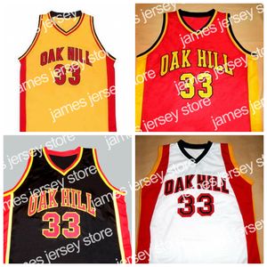 Maillots de basket-ball KEVIN # 35 DURANT OAK HILL, maillot de basket-ball de l'école secondaire, qualité cousue, toutes tailles cousues
