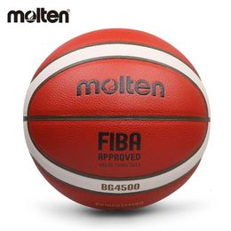 Basket-ball fondu taille 7 matériel officiel extérieur intérieur Match ballon d'entraînement de haute qualité hommes et femmes Baloncesto 240103