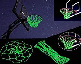 Basketball Net Hoop Glow in the Dark Light Glowing Basketball Basket Basket Basking Remplacement Net Tous les temps épais Taille standard Heavy Duty Indo9356309