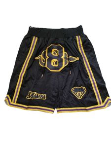 Basketbalbroek Lakers Mamba Black 8 Pocket Pants trainingsbroek