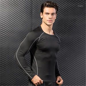 Maillots de course Chemise de basket-ball Chemises d'extérieur à manches longues Hommes T-shirt de sport à séchage rapide Vêtements pour hommes T-shirt d'entraînement respirant1