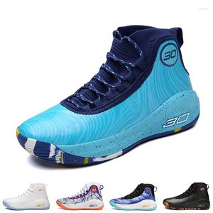 Chaussures de basket-ball 2024 Femmes respirantes pour hommes Sneakers de hauts et hauts confortables pour hommes Drop