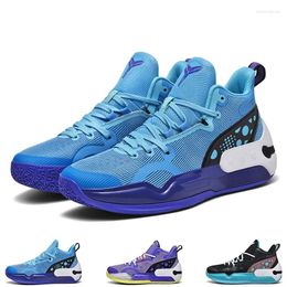 Chaussures de Basket-ball basses pour hommes, baskets confortables et respirantes pour enfants, semelle épaisse, 2024