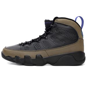 Zapatillas de baloncesto 9s Hombre Olive Concord Jumpman 9 Fire Chile Rojo Negro Marrón Azul brillante Aqua Antracita Zapatillas deportivas Air-Express Tamaño 13 Con caja Tienda en línea