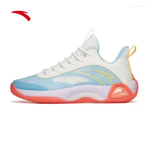 Chaussures de basket-ball Anta Cement Bubble de deuxième génération Field respirant d'été masculin pour les sneaker d'entraînement