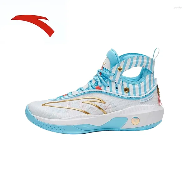 Chaussures de basket-ball Anta Chaussures Chaussures ENGLANTS Summer KT8 Sports Sports respirants et absorbants portables baskets enfants