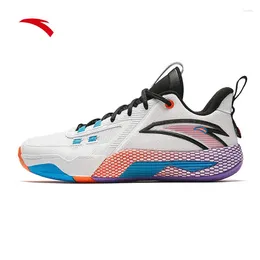 Chaussures de basket-ball Anta Quick Battle 5 masculin 2024 Printemps et été professionnel de combat extérieur combattant antidérapant des baskets résistantes