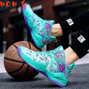 Basketbalschoenen jongens trainen buiten sportschoen koppels draagbare laarzen mannen vrouwen hoge top sneakers