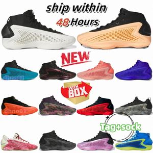 Basketbalschoenen Designer AE 1 schoen AE1 Mens Men Men Anthony Edwards New Wave Stormtrooper With Love Blue Future Ciay Red Velocity The Georgia Coral D7CN#