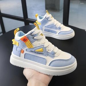 Basketbalschoenen Vier seizoenen kindersneakers Jongens Meisjes Board High Top Kids Kinderen Sport Tennis Wandelen Casual