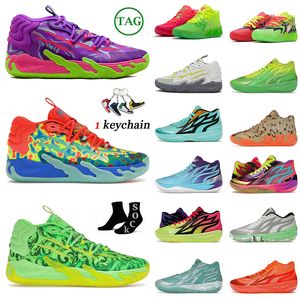Zapatos de baloncesto MB.03 Lamelo Ball Outdoors Sneakers MB.02 MB.01 Mujeres Rick y Morty Lunar Año Nuevo Jade Honeycomb Negro Sunset Glow Melo Ball Trainers Tamaño36-46