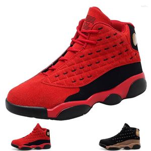 Chaussures de basket-ball Men 2024 High Top Sneaker Child Red Women Foothy Basket Homme Release