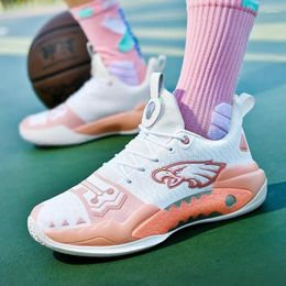 Chaussures de basket-ball masculin Sports anti-glissement résistants professionnels pour les baskets en cour intérieure respirante