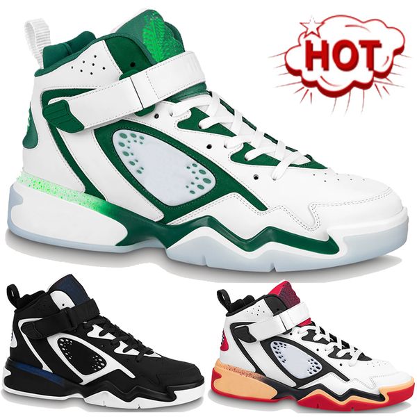Chaussures de basket-ball pour hommes Trainer 2 Sneaker Boot encre vert blanc noir bleu plate-forme designer baskets mode chaussons en cuir véritable hommes baskets de sport EUR 40-45
