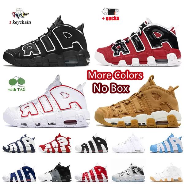 Zapatillas de baloncesto Más Uptempos scotties pippen Got Next Ghost Green Volt Peace Love Classic Black White Bulls Hoops Pack Multicolor Light Designer Sneakers36-45