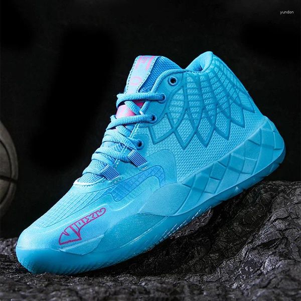 Chaussures de basket-ball TopFight 2024 Melo Ball pour hommes et femmes, baskets mi-coupées, bottes respirantes pour Couple