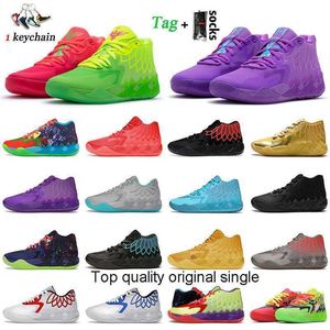 Zapatos de baloncesto Entrenadores Unc Zapatillas de deporte Moda Hombre Negro Rojo Blast Rick y Morty Lamelo Ball Mb.01 2022 Queen Buzzy City Be You Galaxy I