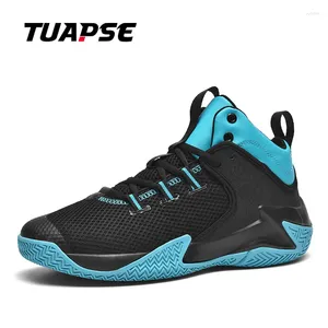 Zapatillas de baloncesto TUAPSE para hombre, zapatillas deportivas antideslizantes con amortiguación transpirable para deportes al aire libre, entrenamiento de gimnasia