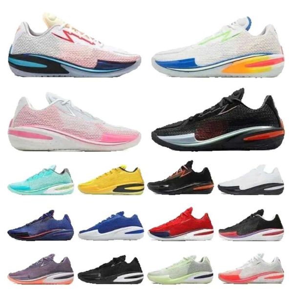 Chaussures de basket-ball Zoom GT Cut 2 Cuts 1 pour hommes femmes Ghost Hyper Crimson Team USA Think Pink Black White Cutsneakers Hommes Femmes Zoom Air React Foam Air Stobel Game