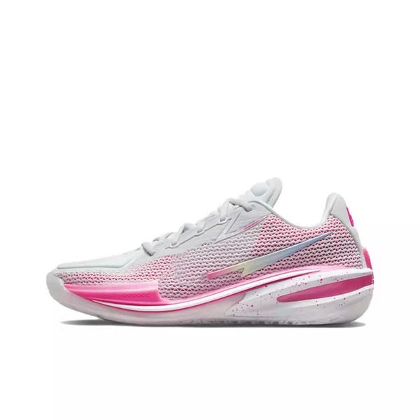 Chaussures de basket Zoom GT Cuts pour hommes femmes Ghost Black Hyper Crimson Team USA Think Pink Black White Sneakers Hommes Femmes Baskets Sports Running Shoe X3