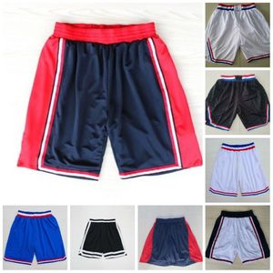 Basketbal Shorts 1992 1995 2003 08 2019 Ademende broek Sweatpants Classic Shorts City Stitched