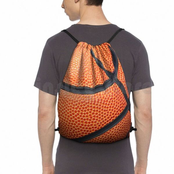 Basket-ball Coussin Sac à dos Sacs à cordon Sac de sport Sac de basket-ball étanche Streetball Ball Basketball Ball James E9ha #