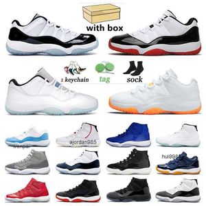 Baskets de basket-ball Jumpman 11 11s Baskets Hommes Femmes Chaussures Citrus Sports Varsity Red Concord Bred Low Legend Blue Space Jam Gamma Rose Gold JORDAM