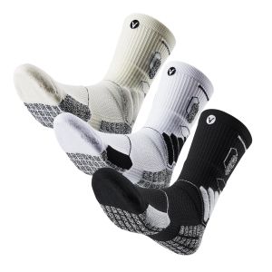 Basketball Veidoorn Antislip Football Choques pour hommes Basketball Tennis Sport Socks Grip Cycling Socks with Compression Vdlqwaj