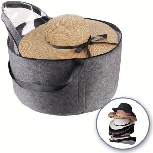 Pankets Hat Rangement Bodet, Organisateur en feutre à la poussière Home, panier de rangement de vêtements sales à grande capacité, boîte de rangement pour enfants avec couvercle