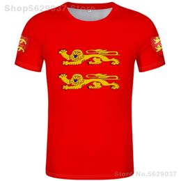 BASSE NORMANDIE t shirt gratis op maat gemaakte naam nummer Laag Normandië t-shirt Normaundie vlag Frans Caen Calvados Manche kleding 220702