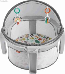 Berceaux Fisher-Price On-the-Go Baby Dome Couffin portable et espace de jeu avec jouets Whimsical ForestL231016