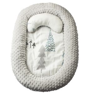 Moisés Cunas Viaje Plegable Suave Portátil Cama de bebé Protección Cuna Cuna Buggy Colchón Tumbona Parachoques Accesorios para bebés Cama de bebé nacido 230510