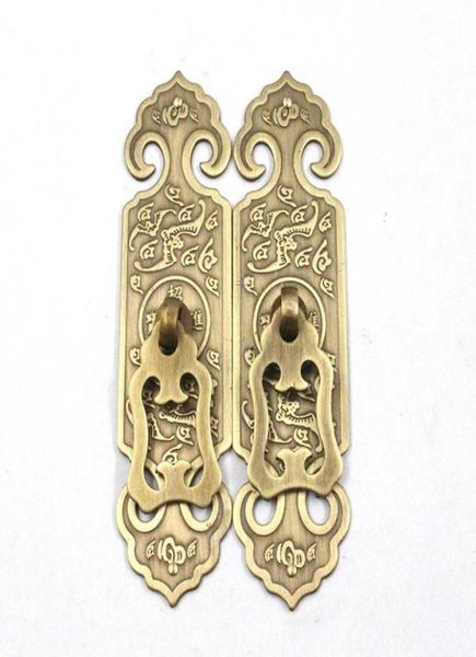 bat chinois tiroir antique bouton meuble de porte poignée de porte