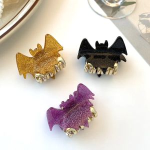 Vleermuisvorm Haarklauw Schattige Dieren Haarspelden Paardenstaart Clip Halloween Party Haarspeldjes Hoofddeksels Mode Haaraccessoires Geschenken