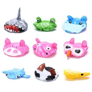 Badaccessoireset 1PC Waterdichte PVC elastische spa-douchemuts Hoed Badkameraccessoires Haarafdekking Beschermer Hoeden Cartoon Animal230L