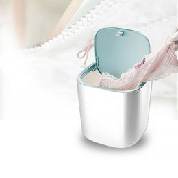 Ensemble d'accessoires de bain 3.8L Portable USB Lave-linge Mini Turbine de bureau Machine à laver à ultrasons à faible bruit pour bébé Petits vêtements Underw