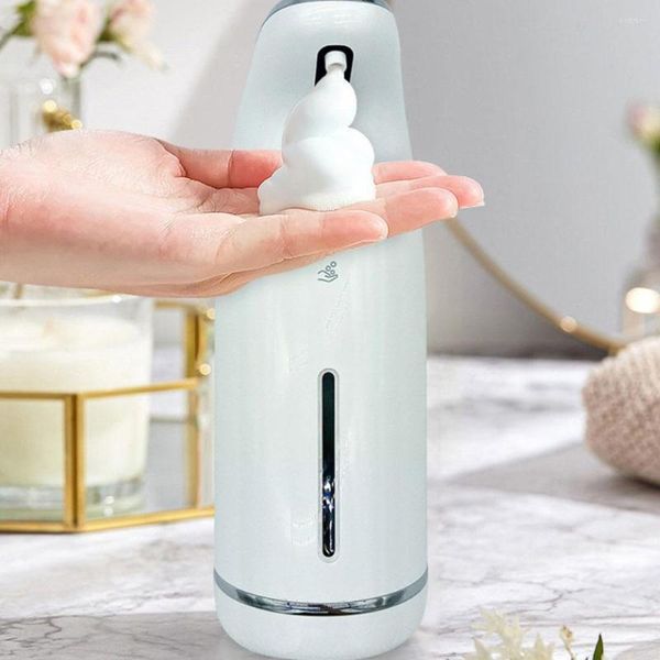 Juego de accesorios para baño, dispensador de jabón líquido o en espuma de 300ml, espuma automática para baño, lavado USB, lavadora de cocina, inducción, Gent Hand Intelli