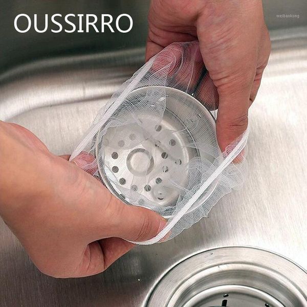 Juego de accesorios de baño 30 unids/lote filtro de cubo de basura agujero de drenaje del fregadero colador de basura bolsa de basura desechable accesorio de almacenamiento de cocina y baño