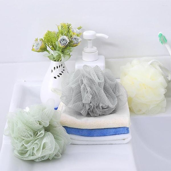 Juego de accesorios para baño, Bola de espuma, frotamiento de espalda, baño de ducha, productos de Gel PE, toalleros para inodoro