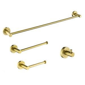 Badaccessoireset Badkamerbeslag Handdoekstang Toiletpapierrolhouder Robe Hook Hanger Rails Rack Wandmontage Accessoireset 231130