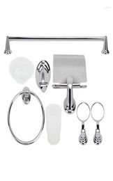 Set di accessori da bagno Appendiabiti da bagno Hardware per toilette Gancio di stoffa per Home5981166
