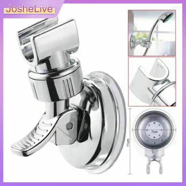 ACCESORIO DE BAJO BAÑO BAÑO Fuerte Suction Cup Suportador de montaje de pared Soporte de cabezal de ducha manual ajustable Soporte